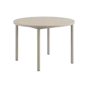 SACKit Tavolo da pranzo Kirra Ø110 cm tortora