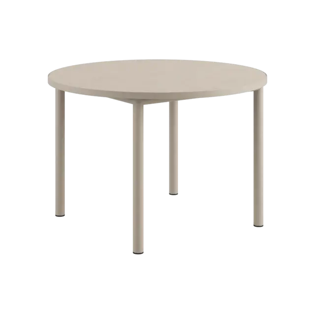 SACKit Kirra dining table Ø110cm taupe