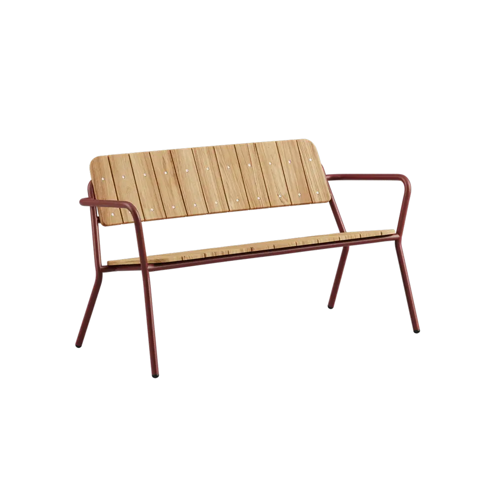 SACKit Kirra patio bench chestnut