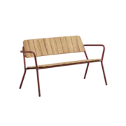 SACKit Banc de patio Kirra en châtaignier