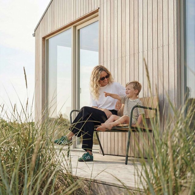 SACKit Banc de patio Kirra olive