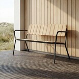 SACKit Banc de patio Kirra noir