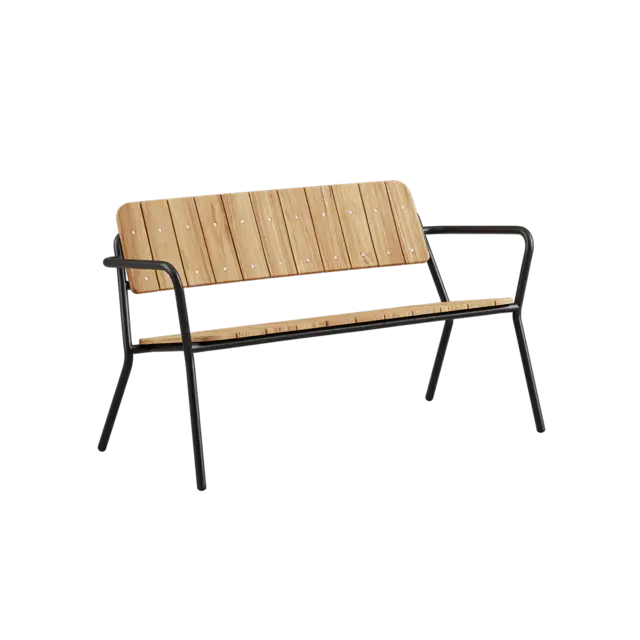 SACKit Kirra patio bench black