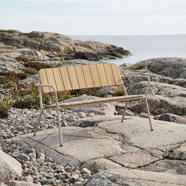 SACKit Kirra terrassebenk taupe