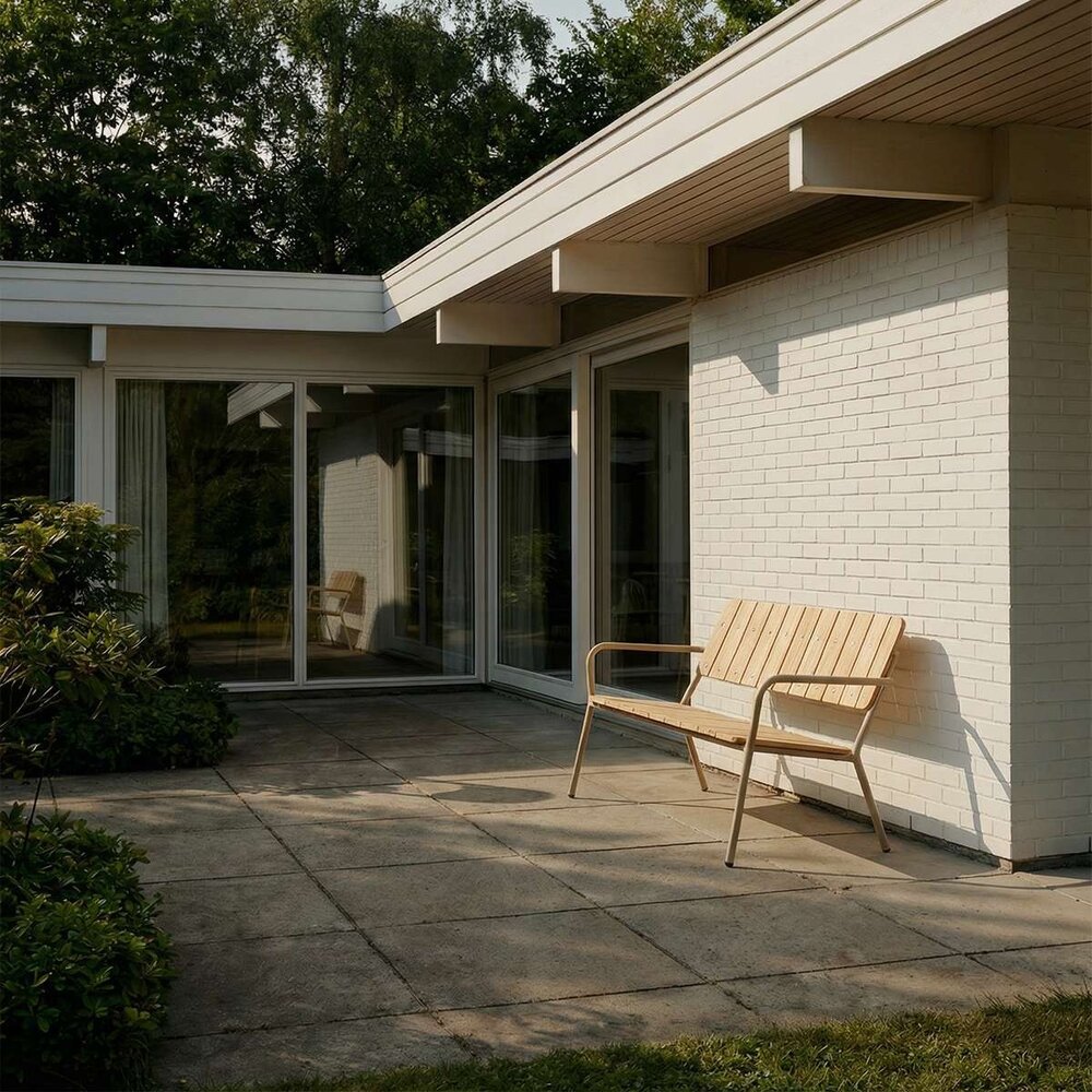 SACKit Kirra patio bench taupe