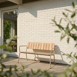 SACKit Kirra patio bench taupe