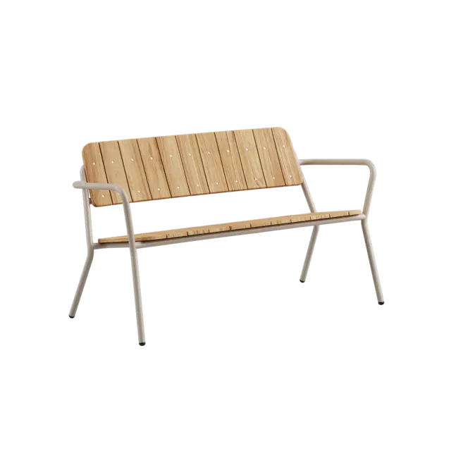 SACKit Kirra terrassebenk taupe