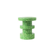 Normann Copenhagen Bit stool stack green side table