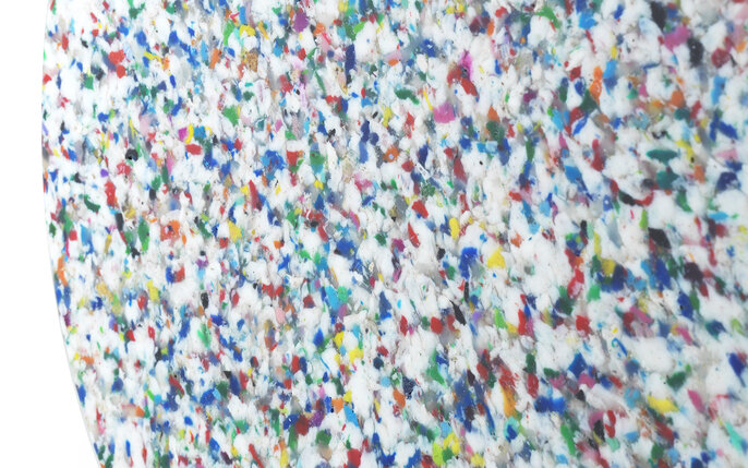 Normann Copenhagen Bit-Hocker, weißer Beistelltisch