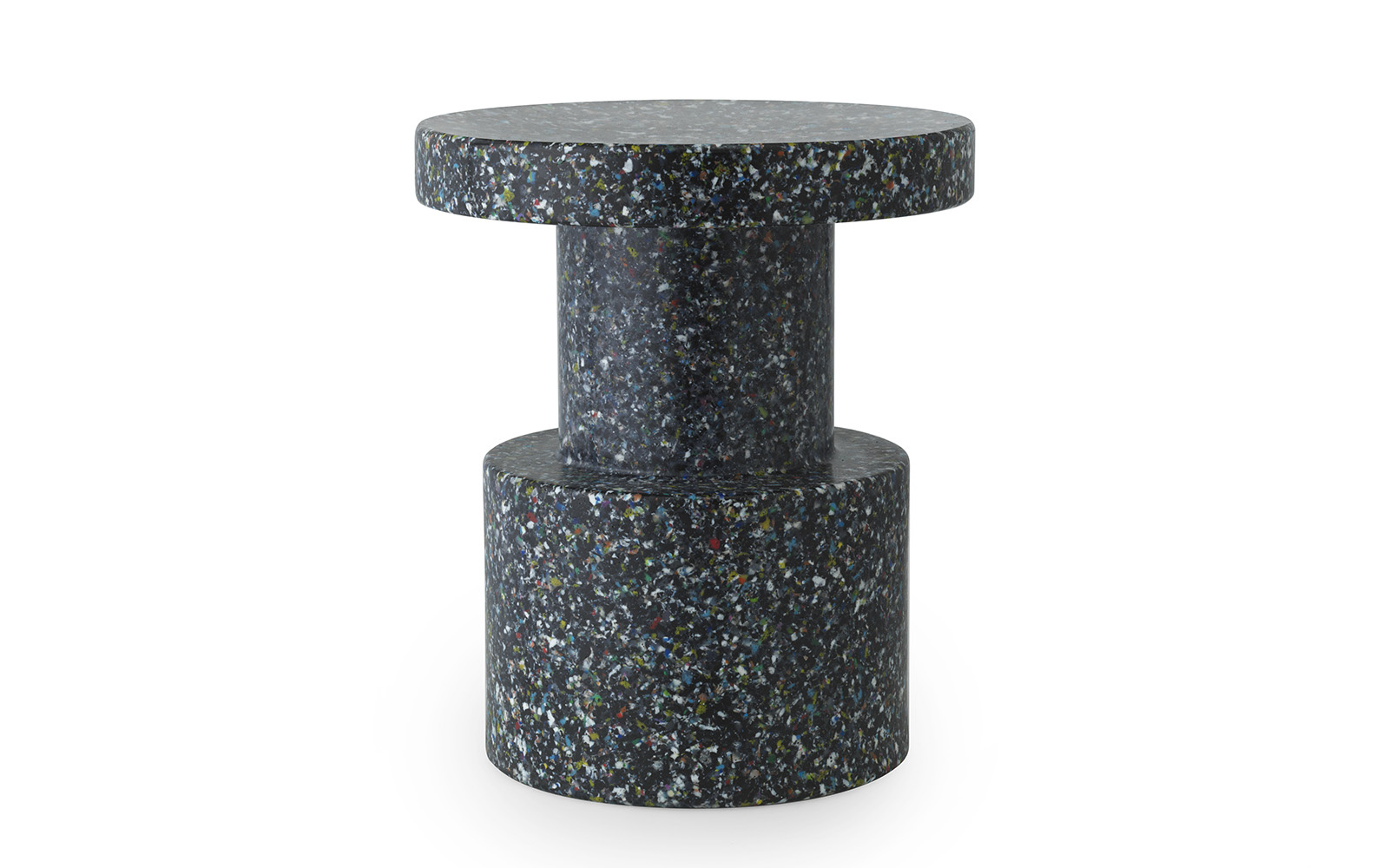 Normann Copenhagen Bit stool black multi bijzettafel