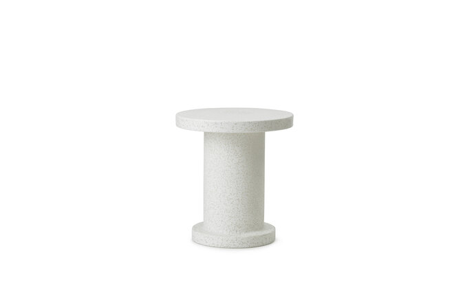 Normann Copenhagen Bit white/white side table