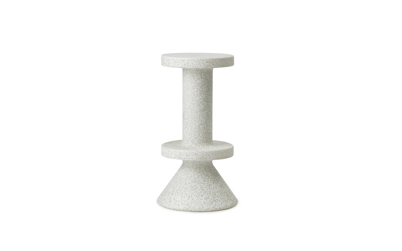 Normann Copenhagen Bit bar stool 75cm white/white