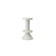 Normann Copenhagen Taburete de bar Bit de 75 cm, blanco/blanco