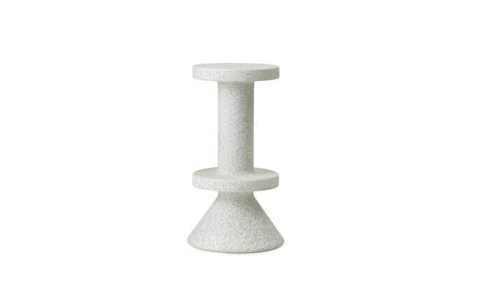Normann Copenhagen Bit bar stool 75cm white/white