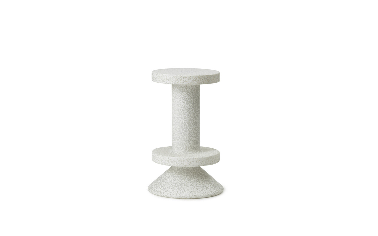 Normann Copenhagen Bit bar stool 65cm white/white