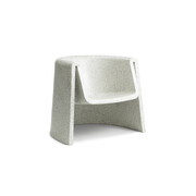Normann Copenhagen Poltrona Bit lounge bianca/bianca