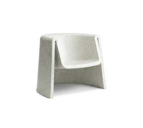 Normann Copenhagen Fauteuil lounge Bit blanc/blanc
