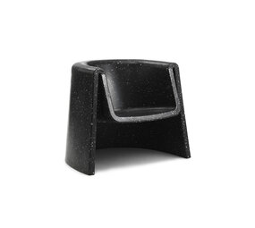Normann Copenhagen Fauteuil lounge noir Bit