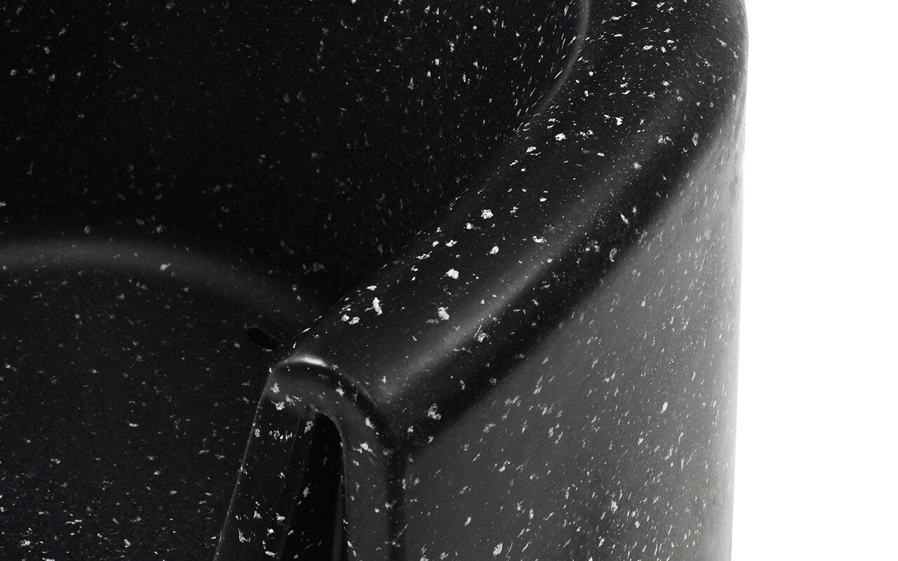 Normann Copenhagen Bit lounge chair black