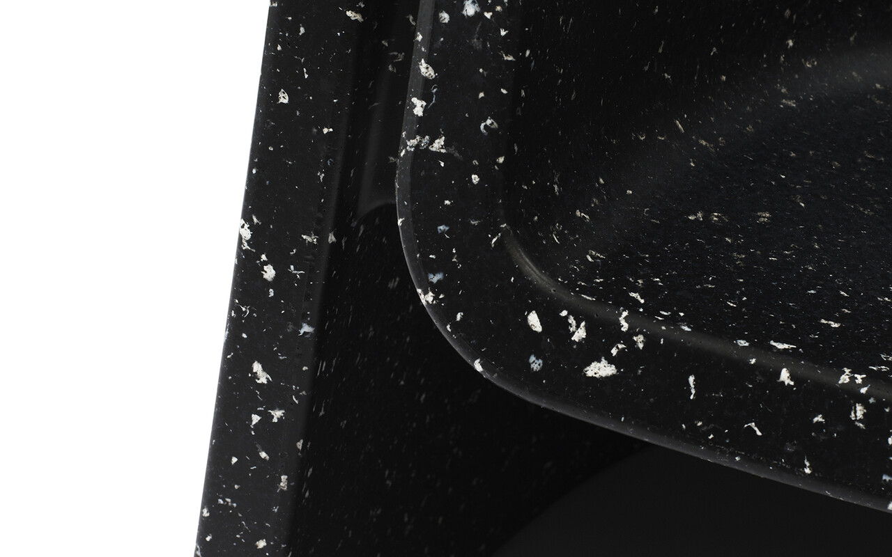 Normann Copenhagen Bit Lounge-Sessel schwarz