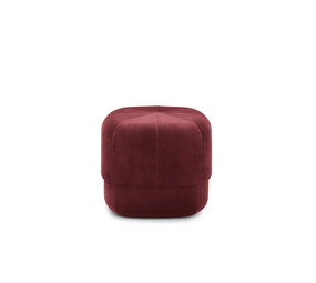 Normann Copenhagen Pouf de cirque rouge foncé petit