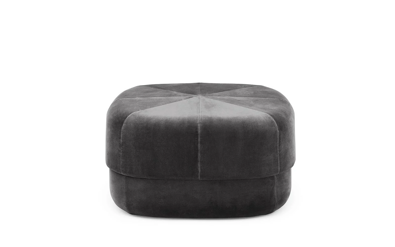 Normann Copenhagen Puf grande de circo gris