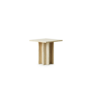 Normann Copenhagen Lille Edge sofabord i travertin Normann Copenhagen Lille Edge sofabord i travertin