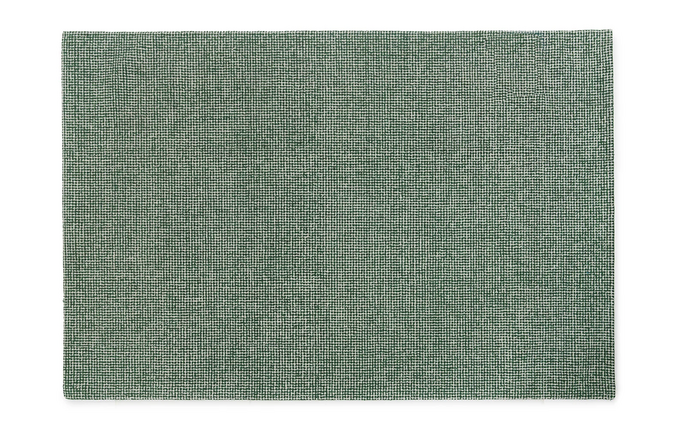 Normann Copenhagen Flick vloerkleed 200x300cm off white/dark green