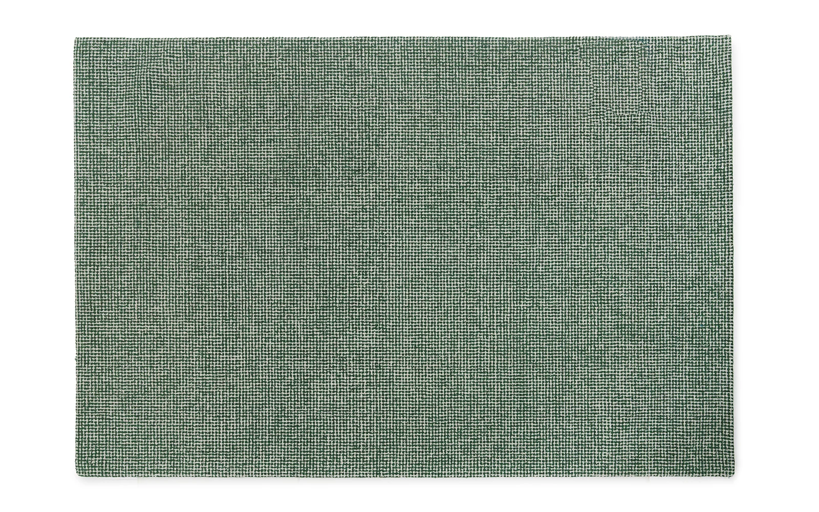Normann Copenhagen Flick vloerkleed 200x300cm off white/dark green