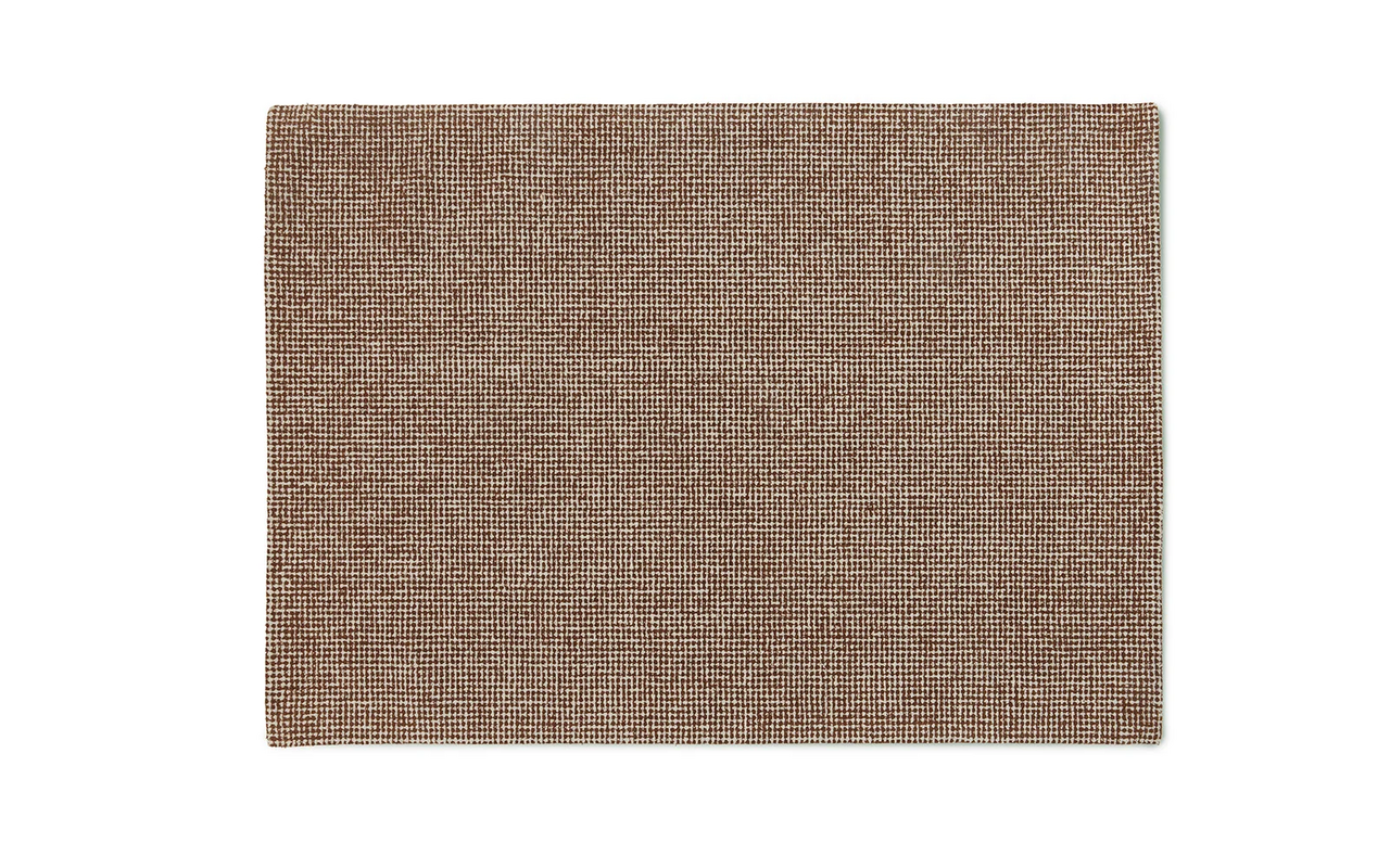Normann Copenhagen Flick rug 170x240cm off white/brown Normann Copenhagen Flick rug 170x240cm off white/brown