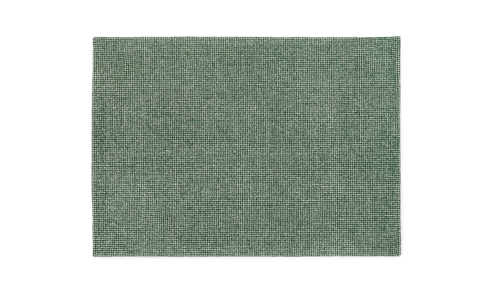 Normann Copenhagen Flick vloerkleed 170x240cm off white/dark green