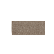 Normann Copenhagen Alfombra Flick de 80x200cm, color blanco roto/marrón