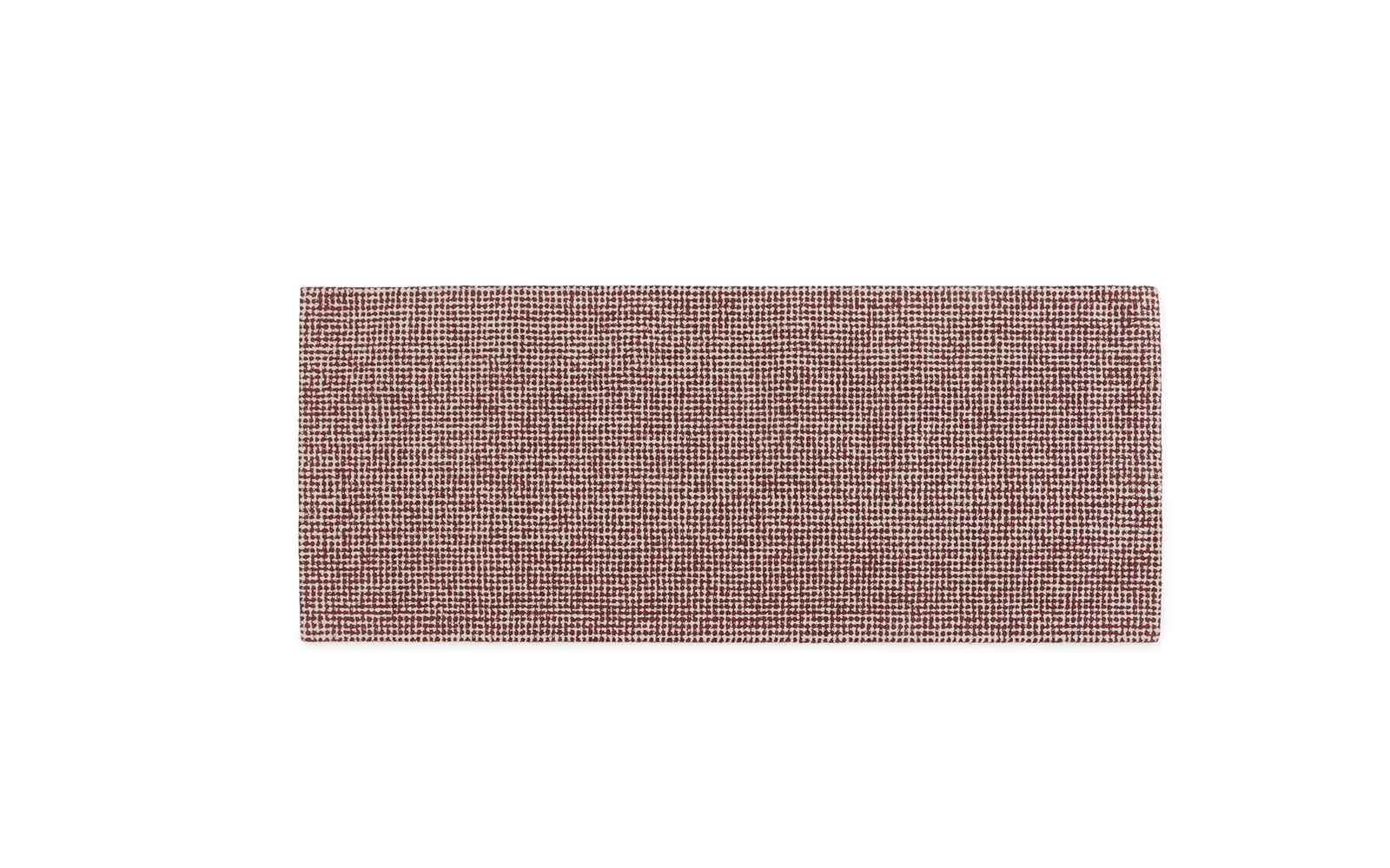 Normann Copenhagen Flick vloerkleed 80x200cm off white/burgundy