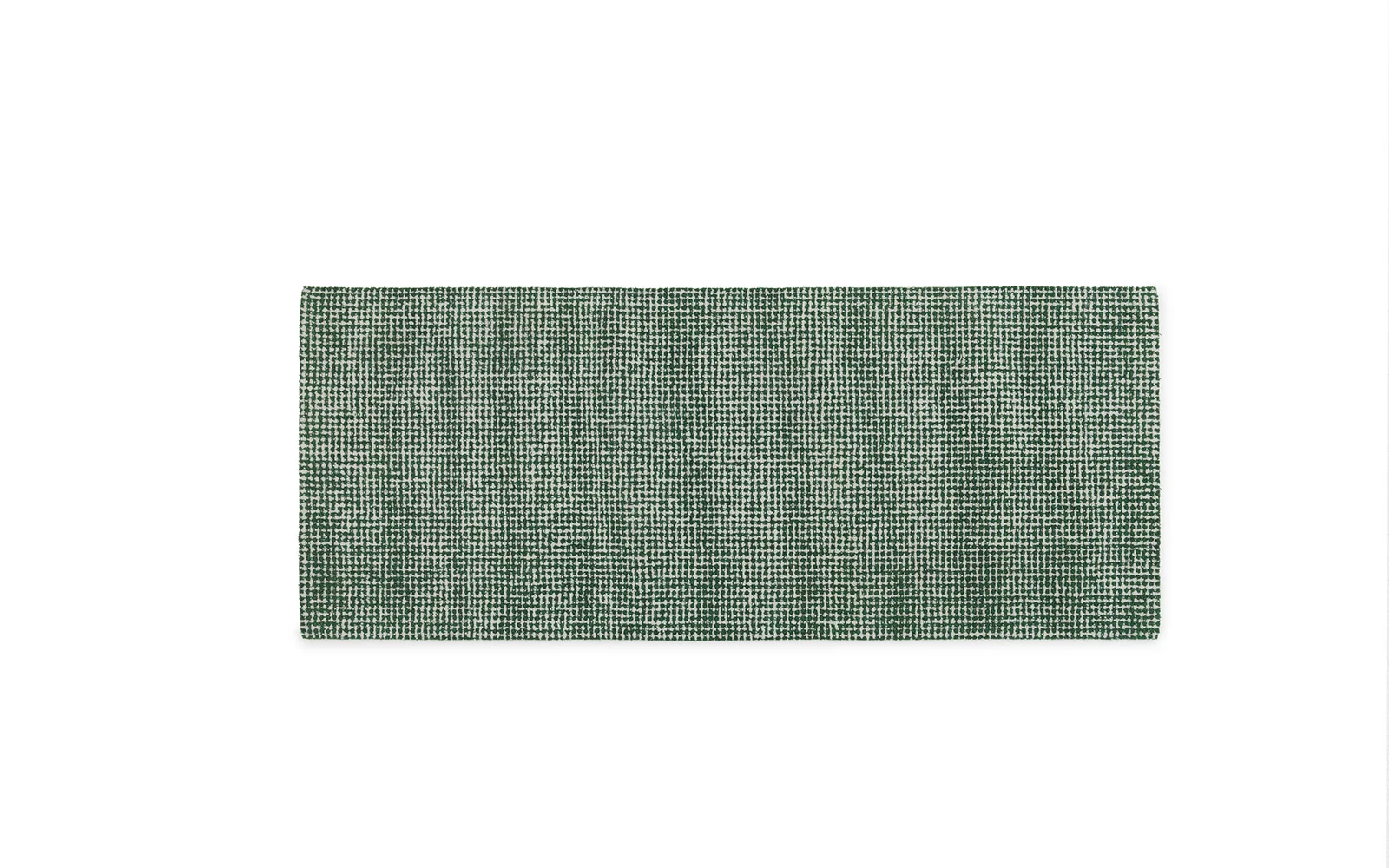 Normann Copenhagen Flick vloerkleed 80x200cm off white/dark green