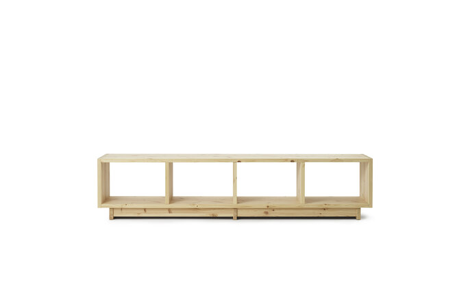 Normann Copenhagen Fyr Bücherregal niedrig Kiefer