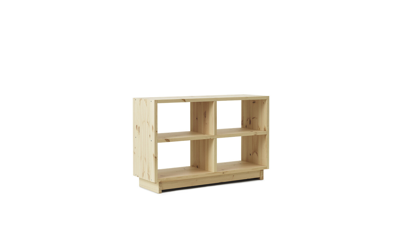 Normann Copenhagen Fyr bokhylla mellanstor furu