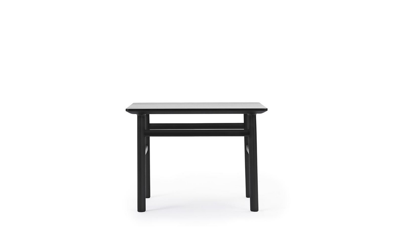 Normann Copenhagen Grow salontafel 50x60cm black oak