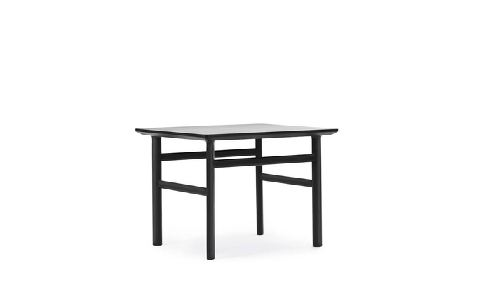 Normann Copenhagen Grow salontafel 50x60cm black oak