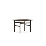 Normann Copenhagen Mesa de centro Grow de 50x60 cm, roble ahumado.