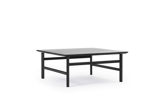 Normann Copenhagen Grow salontafel 80x80cm black oak
