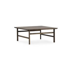 Normann Copenhagen Grow sofabord 80x80 cm røget eg