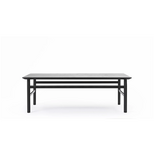 Normann Copenhagen Grow salontafel 70x120cm black oak