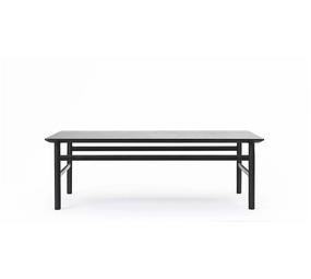 Normann Copenhagen Couchtisch Grow 70x120cm schwarze Eiche