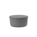 Normann Copenhagen Pouf contenitore grigio grande