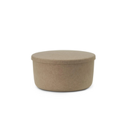 Normann Copenhagen Pouf de rangement Hide grand sable