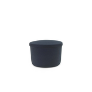 Normann Copenhagen Hide storage poef steel blue small Normann Copenhagen Hide storage poef steel blue small