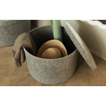 Normann Copenhagen Skjult oppbevaringspuff grå liten Normann Copenhagen Skjult oppbevaringspuff grå liten