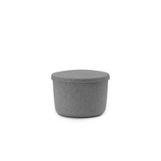 Normann Copenhagen Hide storage pouf grey small Normann Copenhagen Hide storage pouf grey small