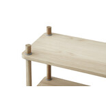 Normann Copenhagen Jam boekenkast 6 palen oak/grey