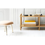 Normann Copenhagen Librería Jam de 6 postes, roble/gris